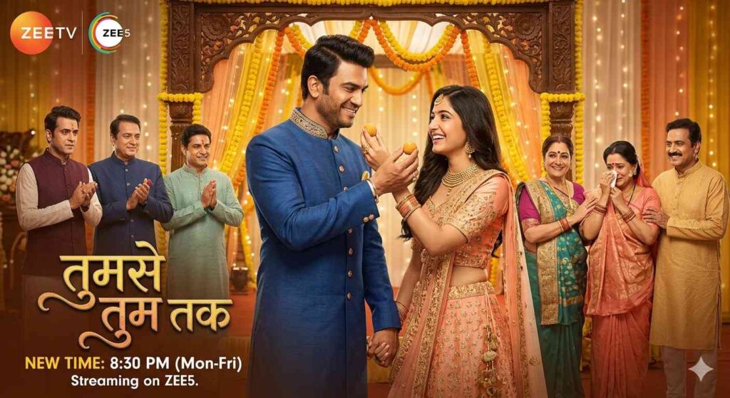 The latest episodes of Tumm Se Tumm Tak (March 25–28, 2026) 2 The latest episodes of Tumm Se Tumm Tak (March 25–28, 2026) have shifted from intense drama to a major celebration as the long-awaited union of Arya and Anu finally gets a "green signal."